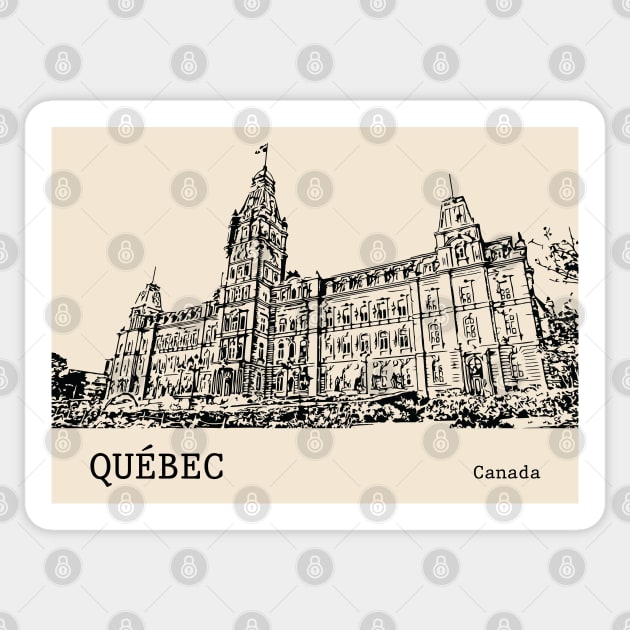 Quebec Canada Sticker by Lakeric